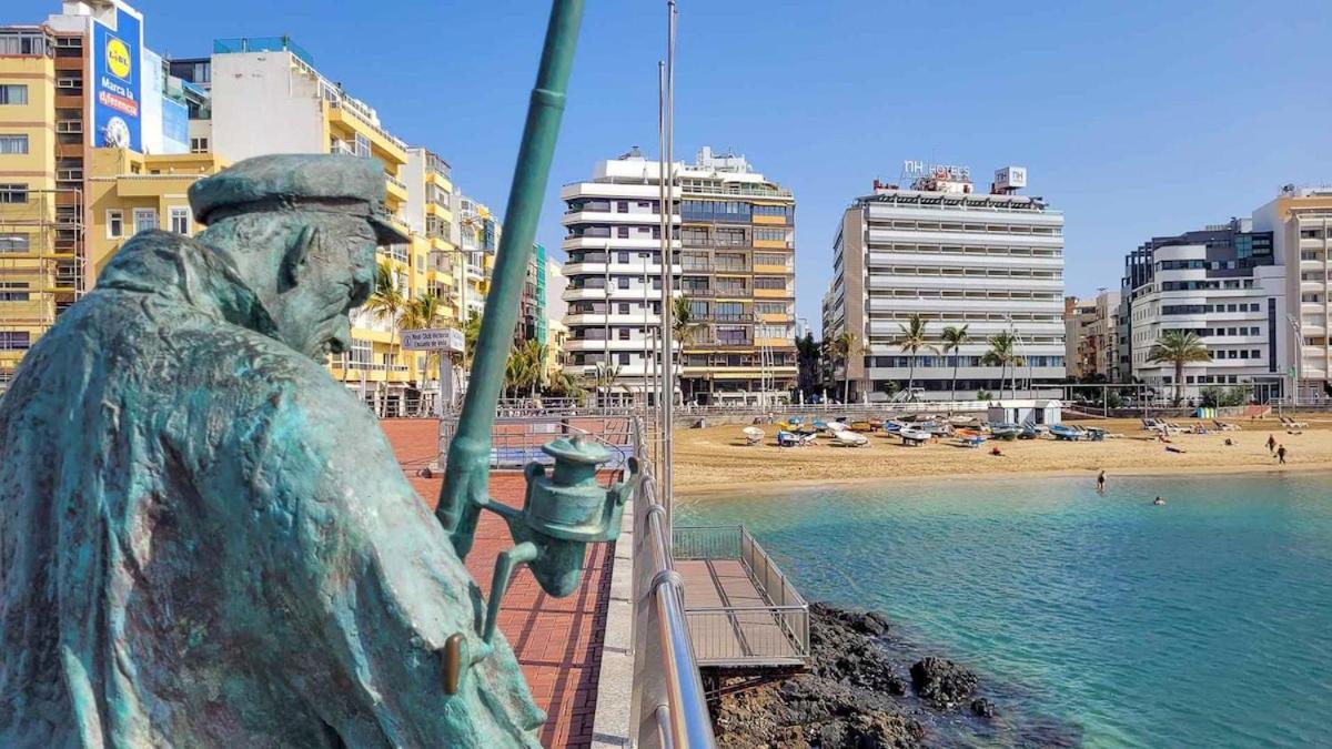Apartamento Con Balcon En La Playa De Las Canteras Las Palmas / Gran Canaria Exterior foto